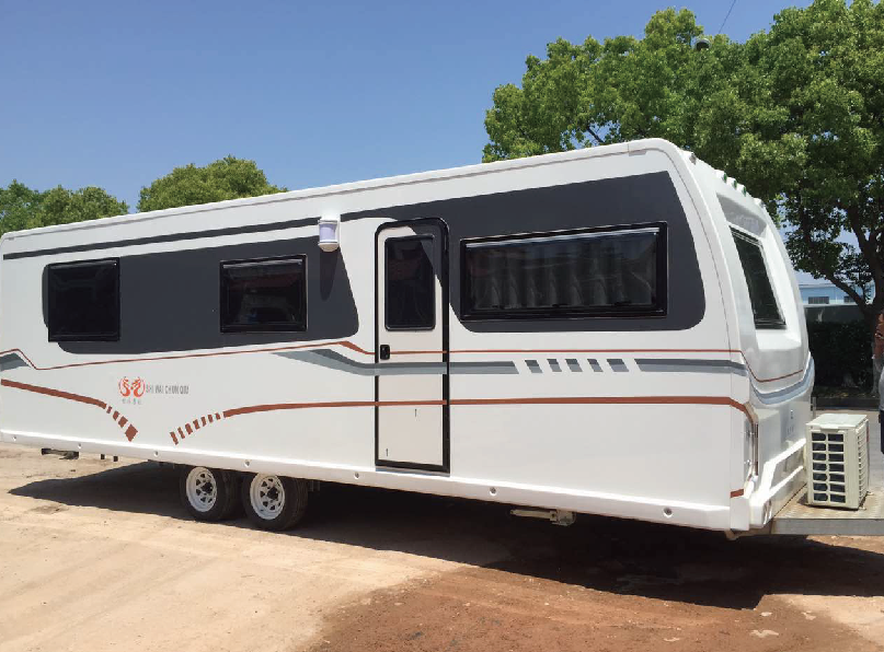 玻璃鋼拖掛房車